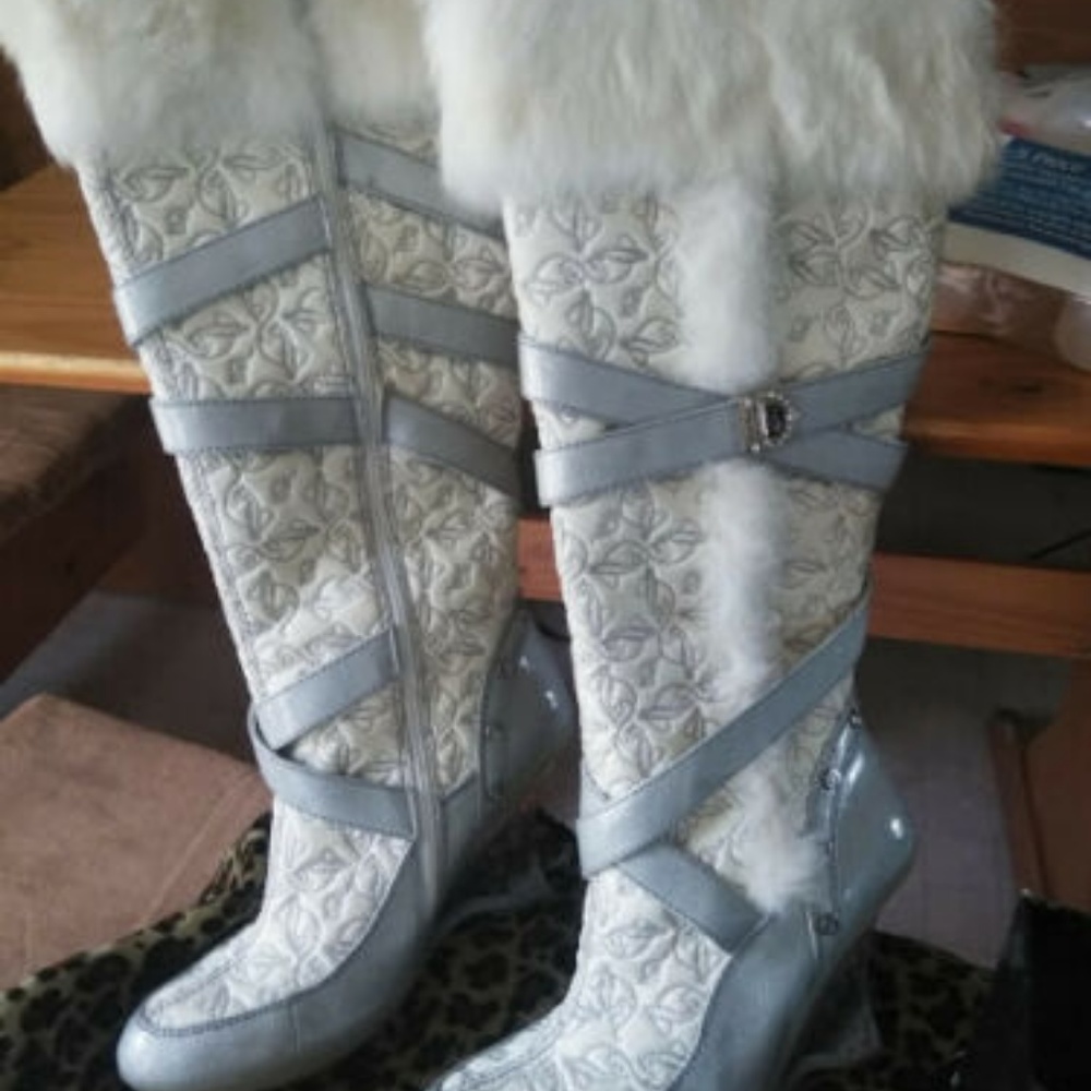 baby phat boots size womans 10